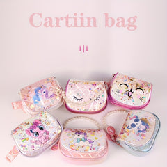 Unicorn Handbag For Girls Sequin Bear Cat Bag