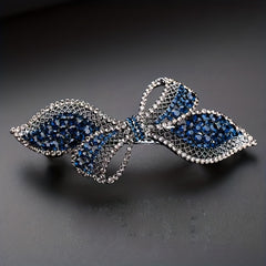 Bow & Rhinestone Hair Clip Barrette Headwear Hair Accessory