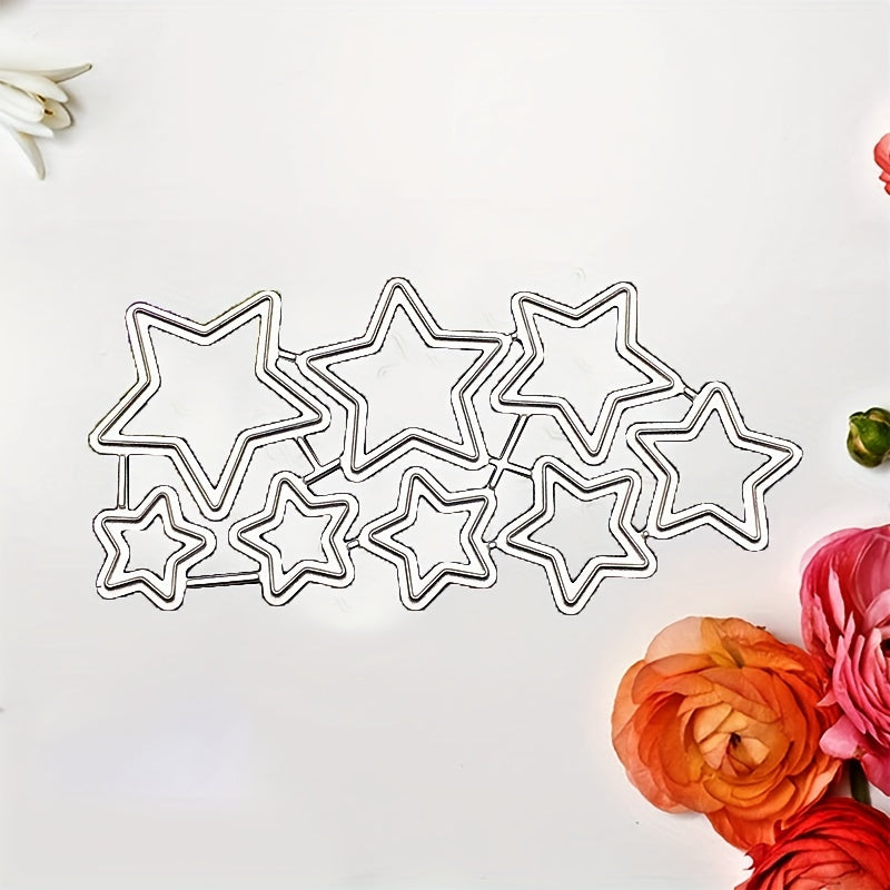 Pentagram Star Metal Cutting Dies Stencil for Card Making DIY Scrapbooking