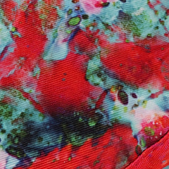 Reversible Bucket Hat Rose Red Abstract Painting Fisherman Cap Lightweight