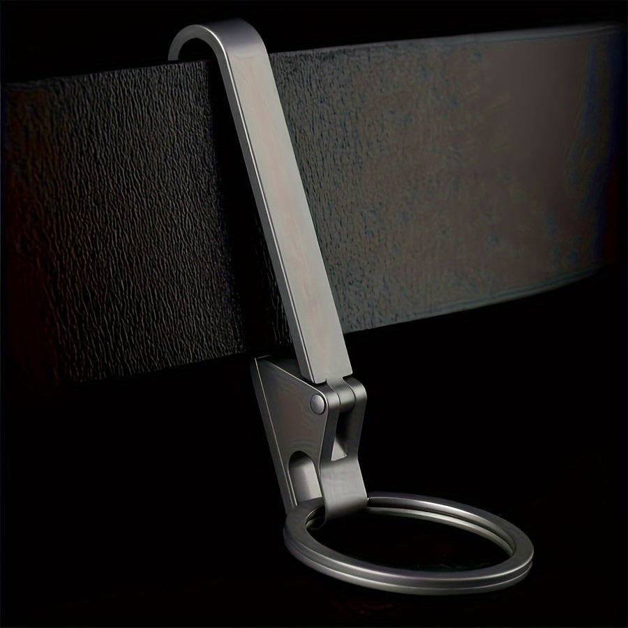 Titanium Alloy Keychain Belt Buckle for Hiking