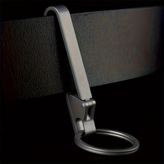 Titanium Alloy Keychain Belt Buckle for Hiking