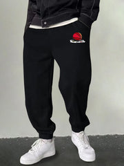 Men's Basketball Graphic Sweatpants Casual Stretch Joggers