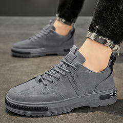 Men's Lace up Sneakers Casual Walking Shoes Comfortable And Breathable
