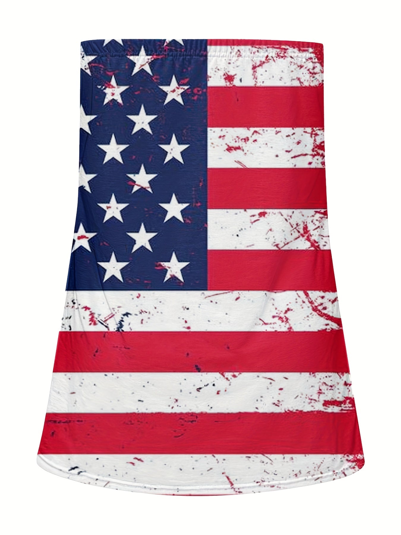 American Flag Sexy Tube Top
