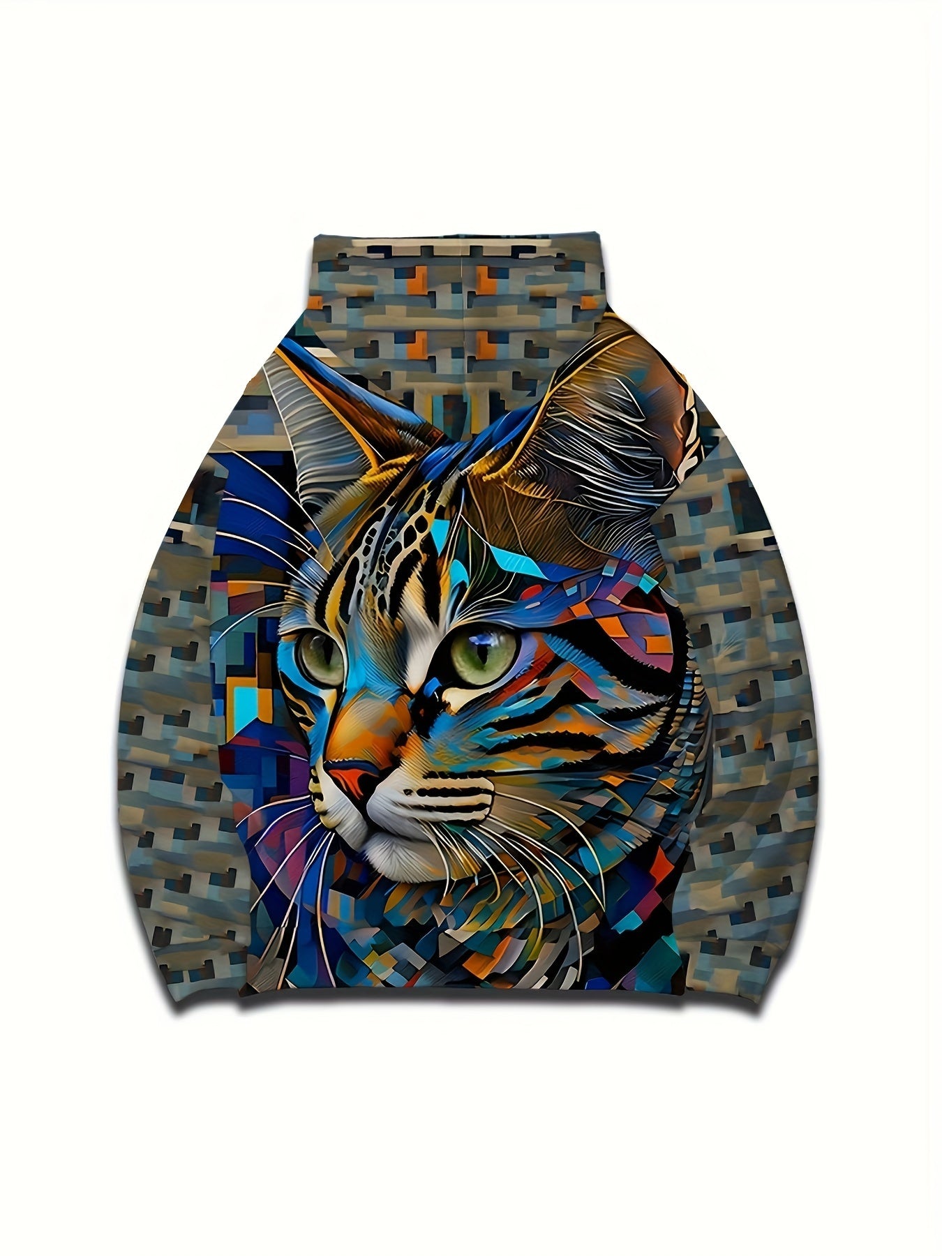 Men's 3D Print Hoodie Graphic Pullover for Autumn Winter