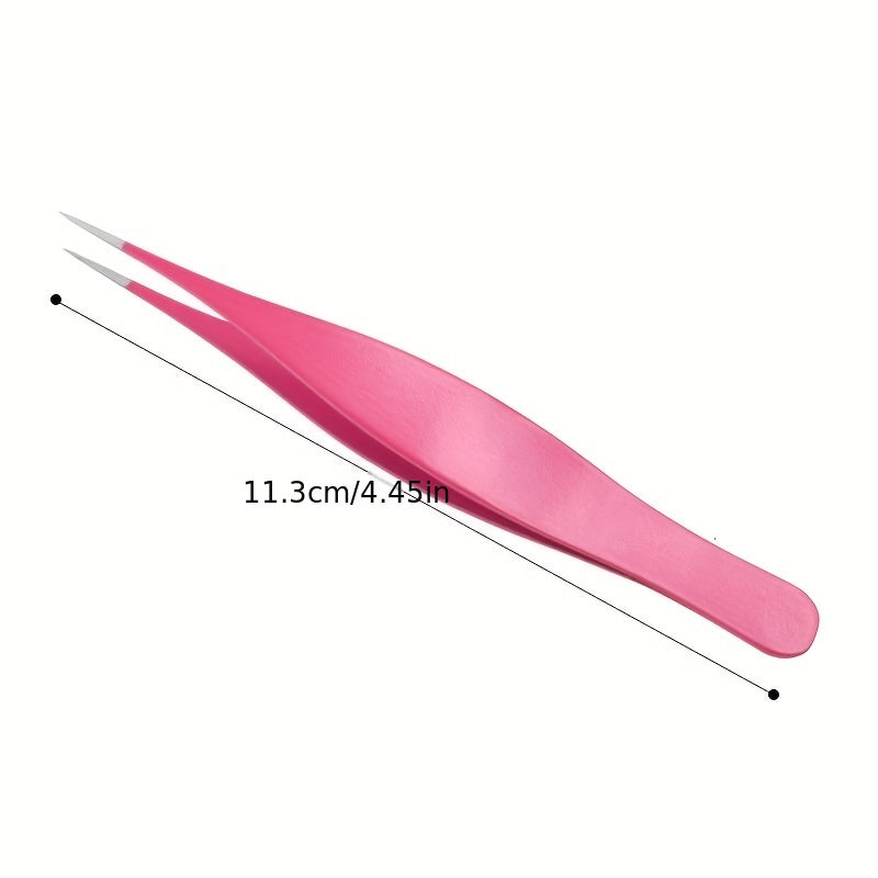 Precision Pointed Tweezers for Ingrown Hair Removal