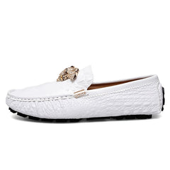 Women's Metal Decor Loafers Casual Slip-on Comfy Shoes