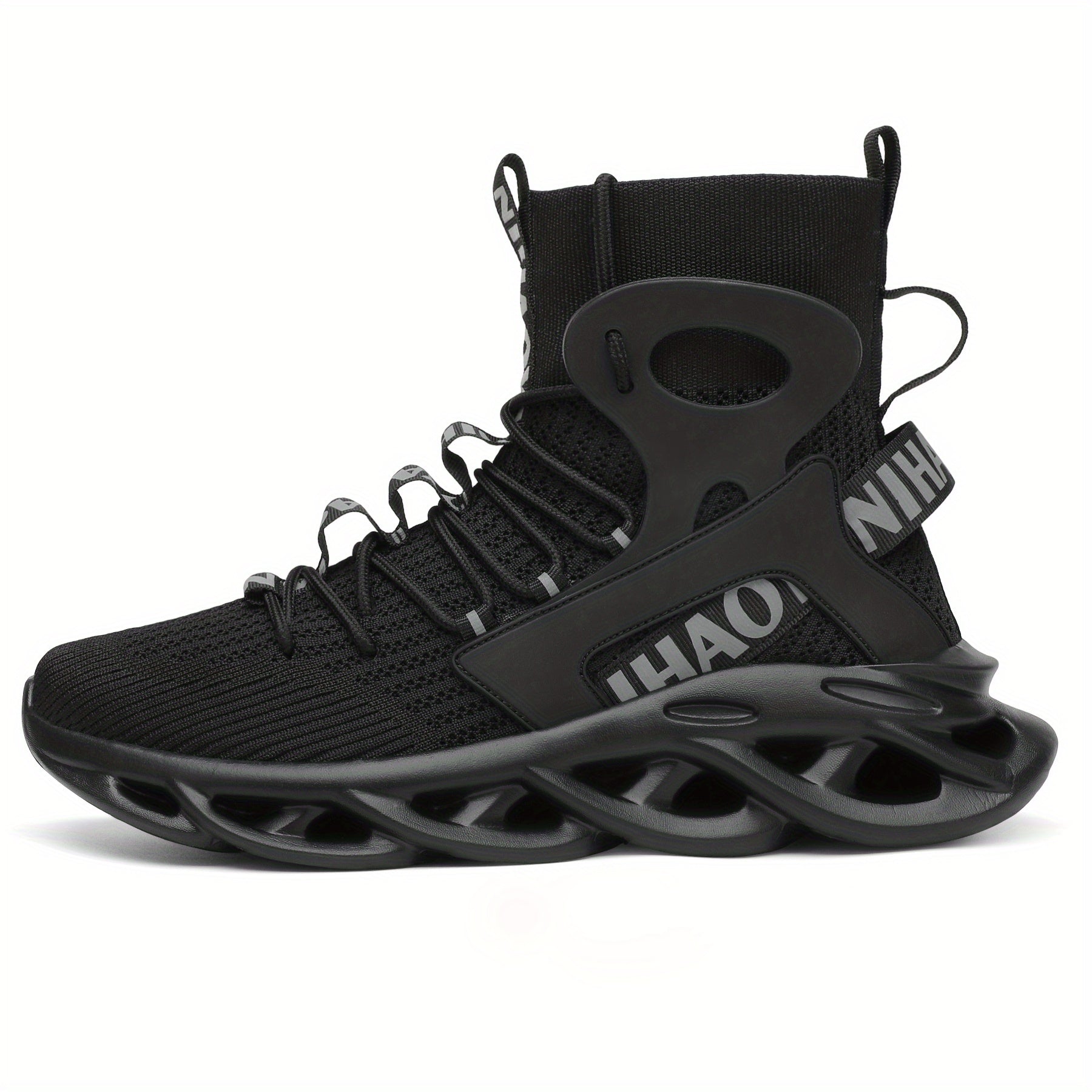 Men's Breathable Ankle Top Sneakers for Jogging Tennis Gym