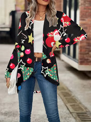Christmas Cardigan Women's Graphic Print Cardigan