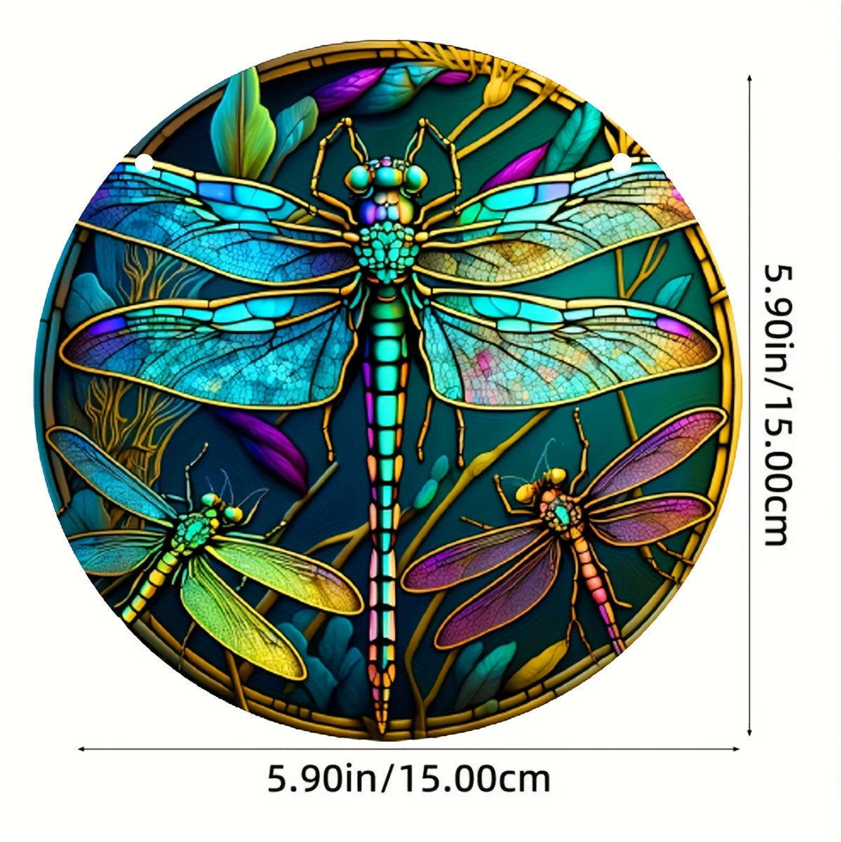 Dragonfly Window Hanging for Magical Home Decor