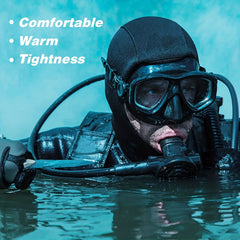 Neoprene Scuba Diving Hood Chin Strap 5mm Stretchable for Water Sports