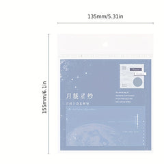 63pcs DIY Scrapbooking Paper Decorative Diary Album Stationery Collage Material