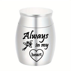 Stainless Steel Pet Urn Dog Ashes Container Ashes Holder Memorial Cremation Urns