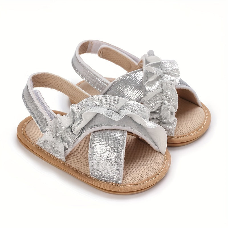 Breathable Open Toe Sandals for Baby Girls Lightweight Anti Slip Sandals