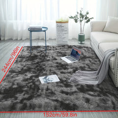 Soft Shaggy Tie Dye Area Rugs for Living Room Bedroom 3'x5'
