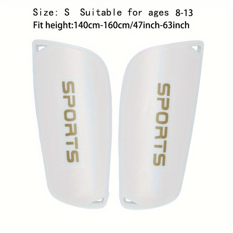 Thick PVC Soccer Shin Guards Knee Protective Gear