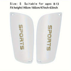 Thick PVC Soccer Shin Guards Knee Protective Gear
