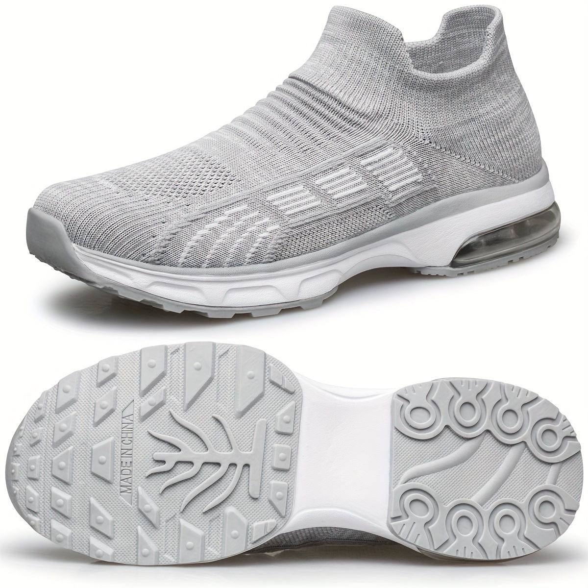 Women's Breathable Slip On Sneakers Low Light Shoes