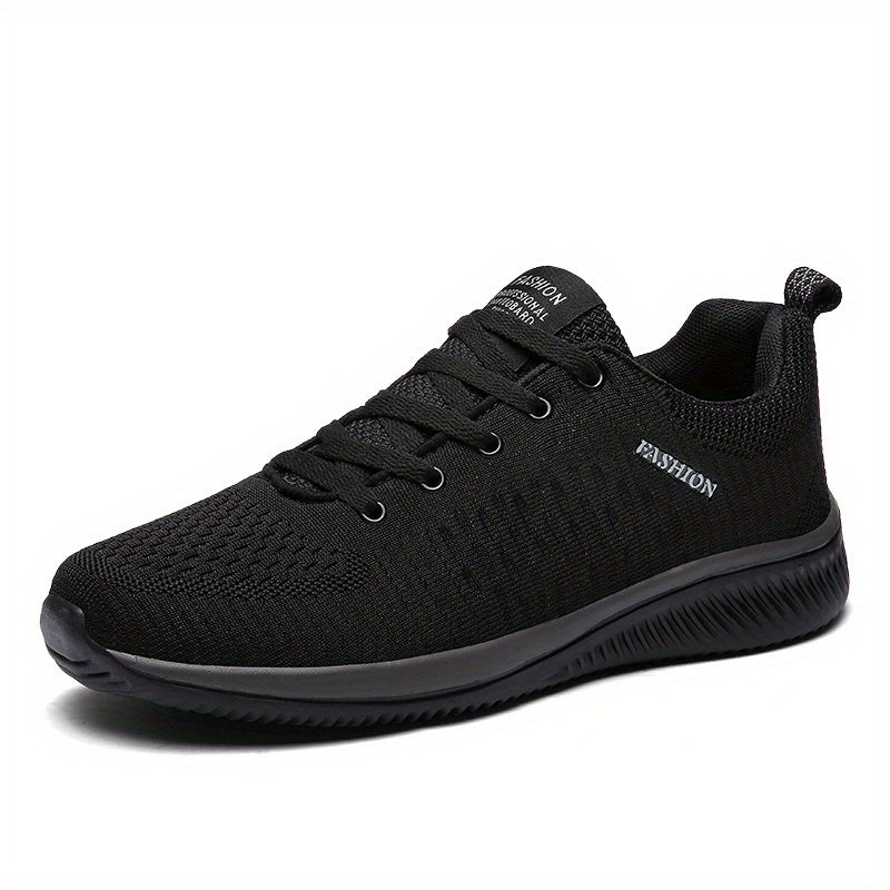 Men's Lace up Sneakers Athletic Shoes Lightweight Breathable Running Gym