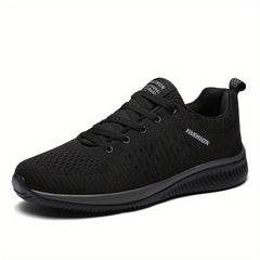 Men's Lace up Sneakers Athletic Shoes Lightweight Breathable Running Gym
