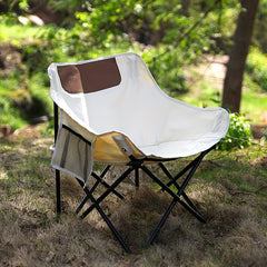 Portable Moon Chair Outdoor Camping Fishing Beach Picnic