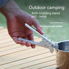 Anti Scalding Pot Clamp for Picnic BBQ