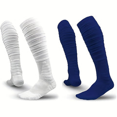 4 Pairs Men's Football Compression Socks