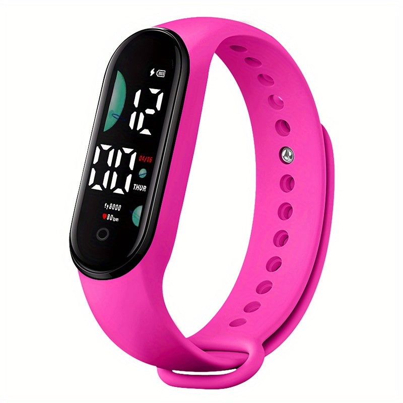 LED Electronic Watch Students Sports Bracelet Watch