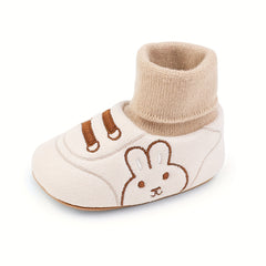 Rabbit Comfort Boots for Baby Girls Soft Warm Fleece Winter Boots