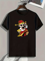 God Of Wealth Graphic Men's Tee Casual Comfy T-shirt