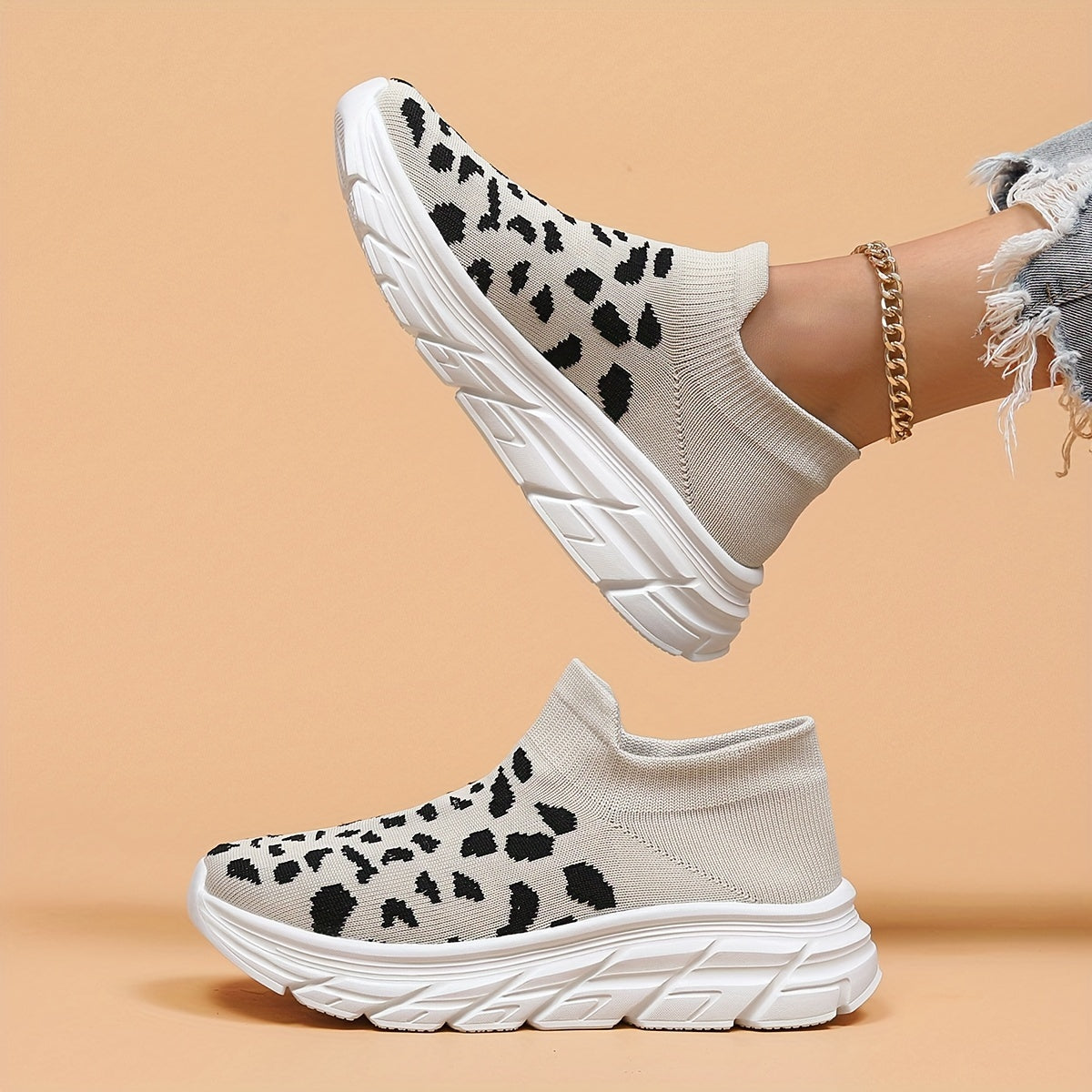 Women's Breathable Heighten Sneakers Casual Running Shoes