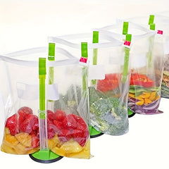 Adjustable Bag Holder Fresh keeping Bag Holder Kitchen Organizer