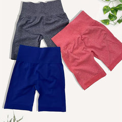 High Waisted Yoga Shorts Sports Activewear