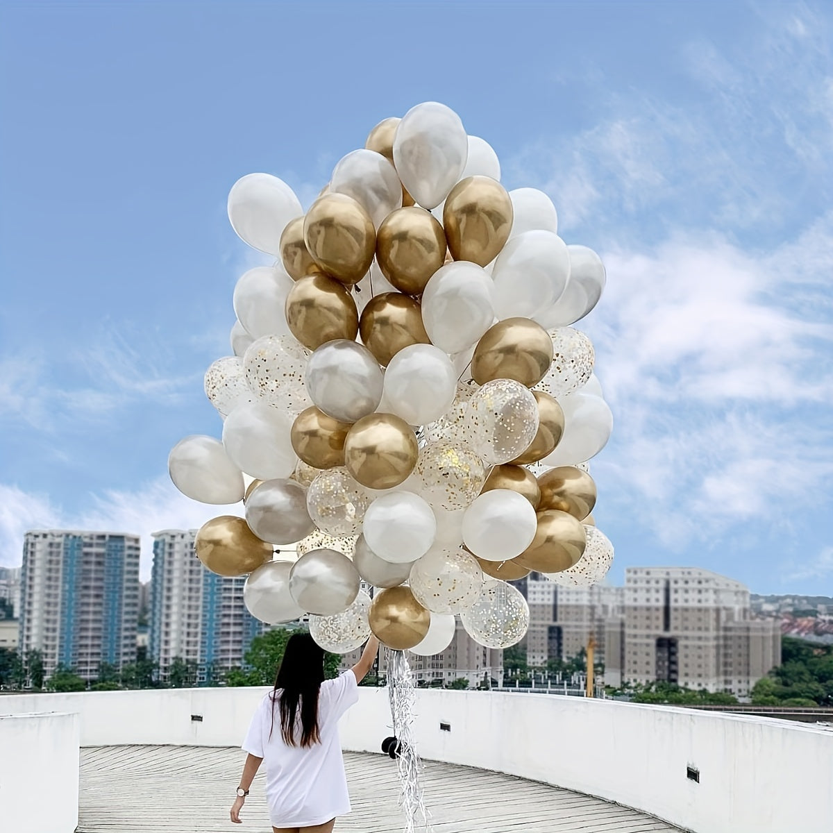 Colorful Confetti Balloon Set for Celebrations