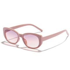 Cat Eye Vintage Oversized Square Sunglasses Women Sun Protection