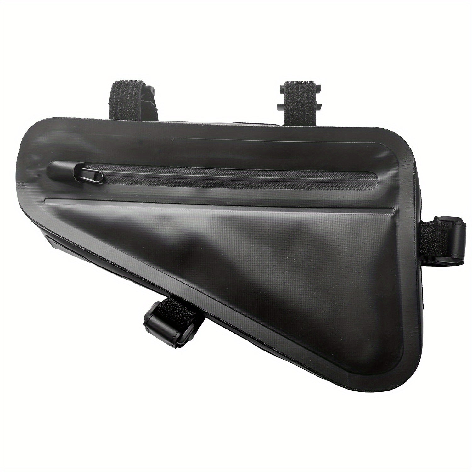 Bike Frame Storage Bag Reflective Triangle Water Resistant Under Seat Pouch