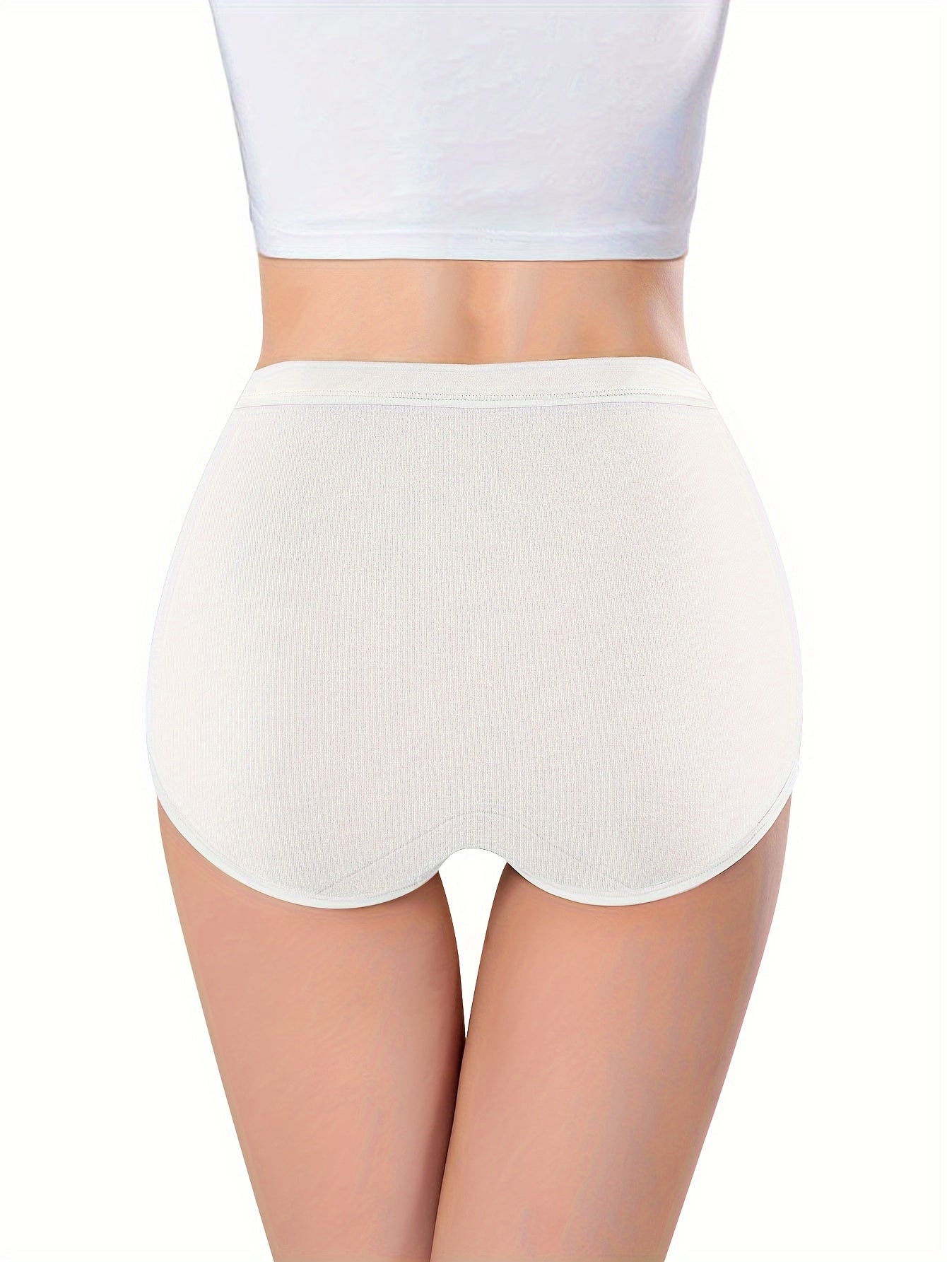 Floral Print High Waist Panties