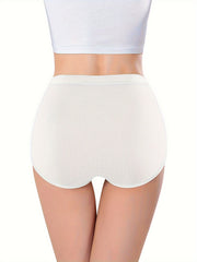 Floral Print High Waist Panties