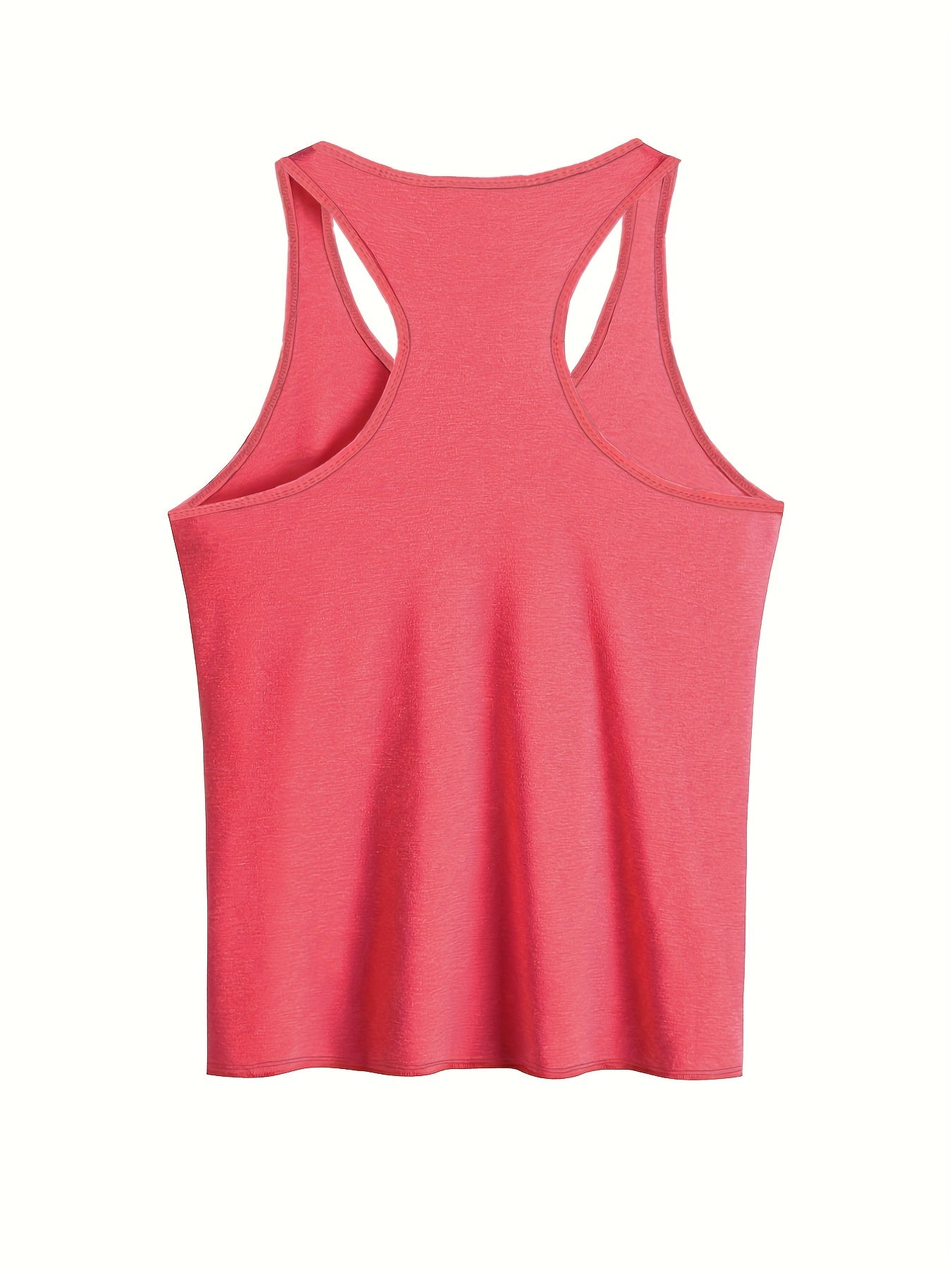 Women's Slogan Print Tank Top Round Neck Vest