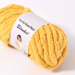 Chenille Chunky Yarn DIY Knitting Blanket Cushion Sofa Home Decor 250g