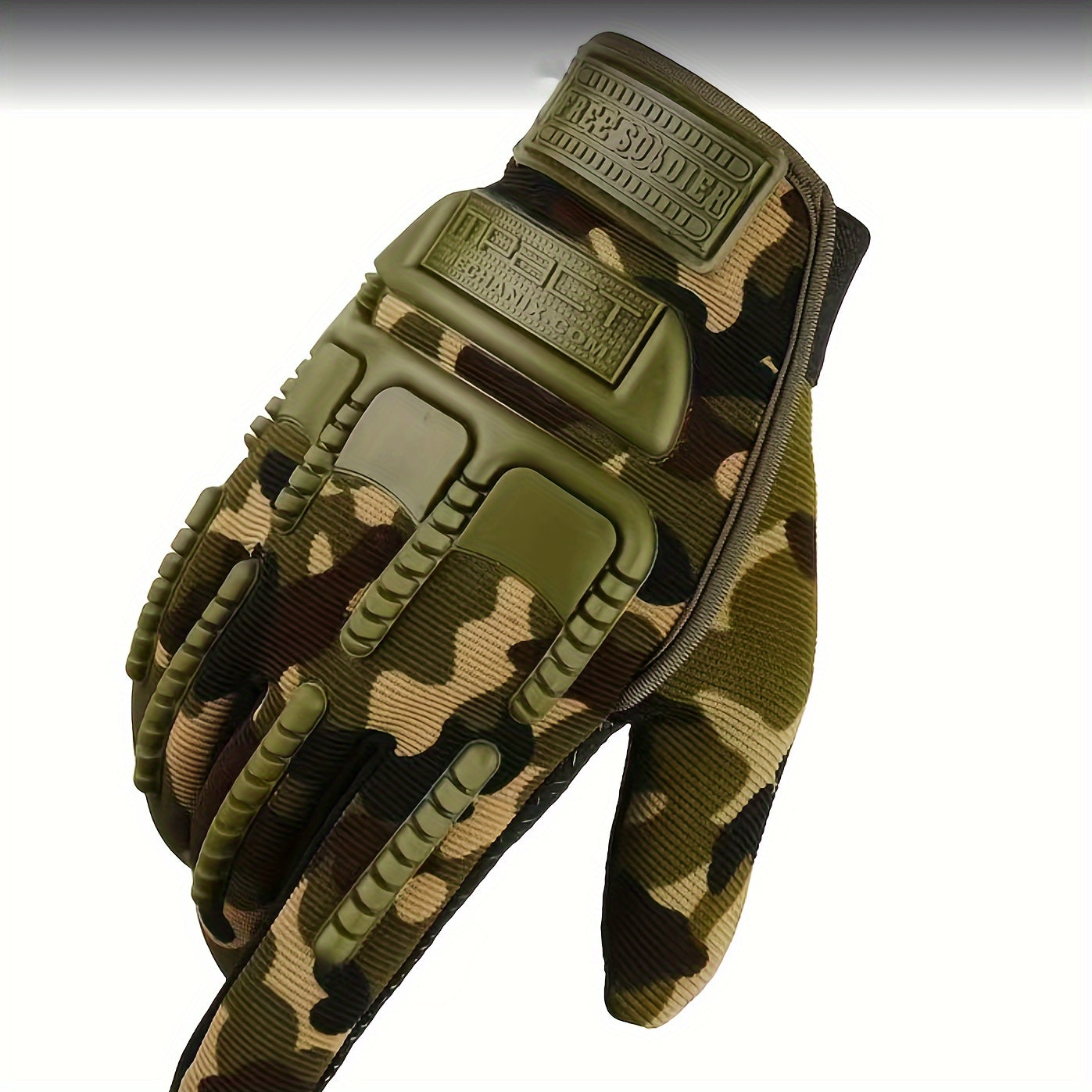 Men's Hard Knuckle Non slip Gloves Wear resistant Cycling Gloves