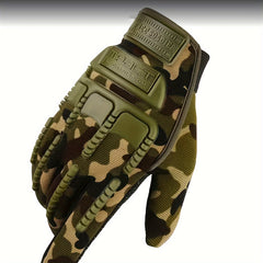 Men's Hard Knuckle Non slip Gloves Wear resistant Cycling Gloves