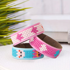 3pcs DIY Diamond Bracelets Arts And Crafts For Girls