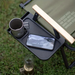 Outdoor Chair Side Storage Tray Recliner Chair Tray Universal Cup Holder