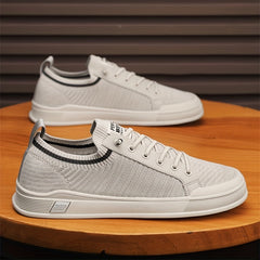 Men's Lace up Sneakers Casual Walking Shoes