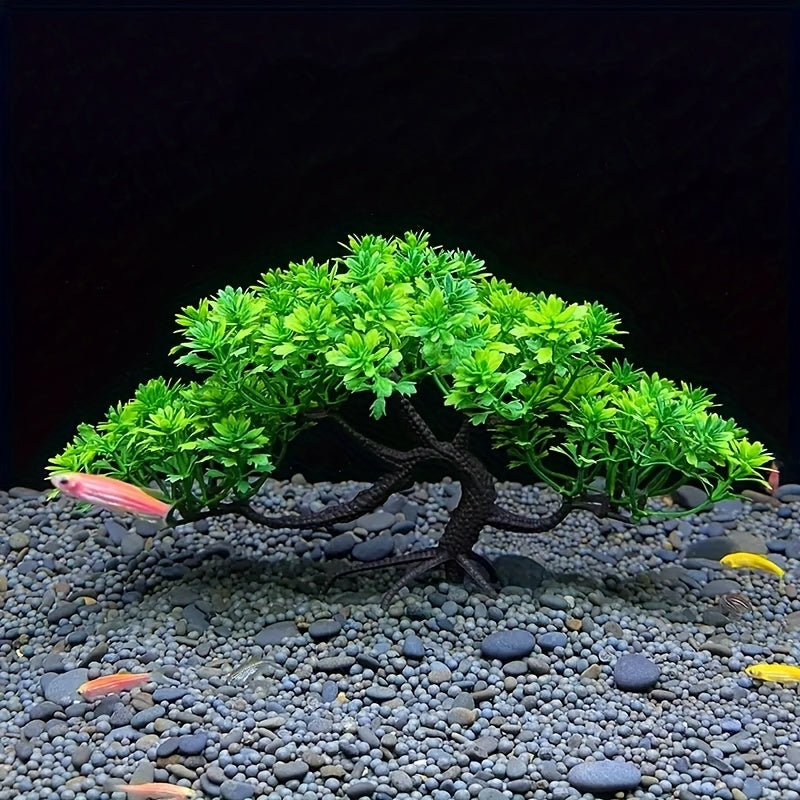 Fish Tank Simulation Tree Landscape Decoration