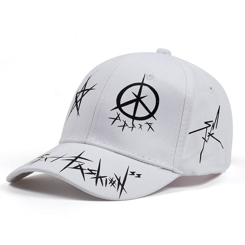 Men's Eye Graffiti Baseball Cap
