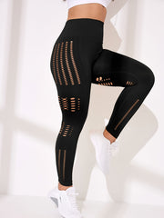 High Waisted Yoga Workout Pants Stretch Leggings