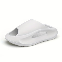 Men's Non Slip Platform Slides Soft Sole Cloud Slides Indoor Outdoor